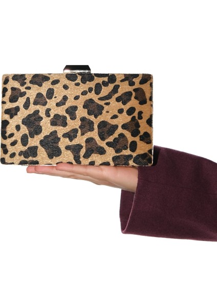 Marcona Siyah Sarı Desenli Kadın Abiye Çanta modelleri