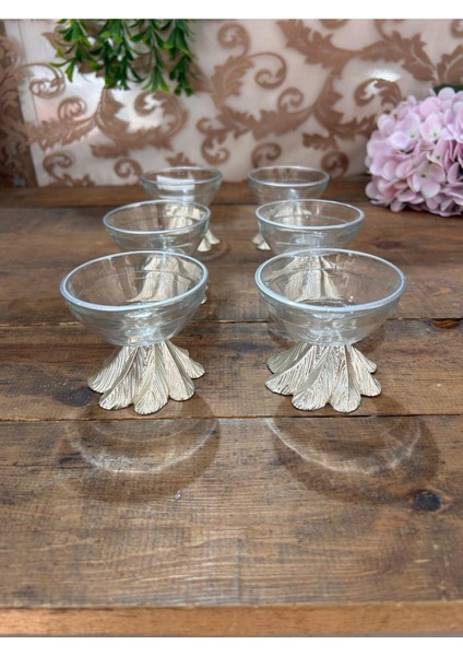 6 Lı Büyük Gümüş Lokumluk modelleri