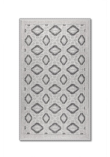 Şile Doğal Pamuklu 2'li Banyo Paspas & Halı Seti 60X100+50X60 Grey fiyatları