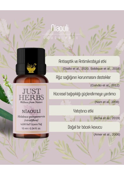 Niaouli Yağı 10 ml %100 Saf ve Doğal Melaleuca Quinquenervia Oil fiyatları