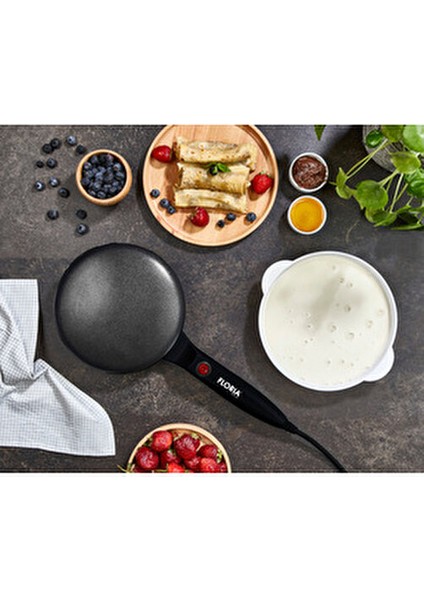 zln7910 elektrikli krep makinesi | 700w | yapışmaz yüzey | otomatik sıcaklık kontrolü | bpa free modelleri