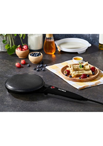 zln7910 elektrikli krep makinesi | 700w | yapışmaz yüzey | otomatik sıcaklık kontrolü | bpa free indirimleri