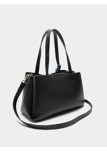 Charm'lı Düz Tote Çanta modelleri