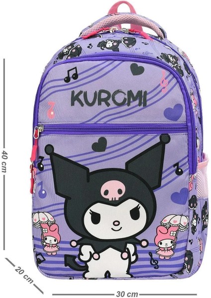 2'li Çocuk Sırt Çantası Seti Kuromi Figürlü (Sırt Çantası/beslenme Çnt.) fiyatları