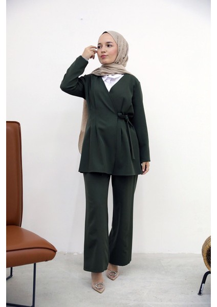 Pensli Bağlamalı Takım-Haki modelleri