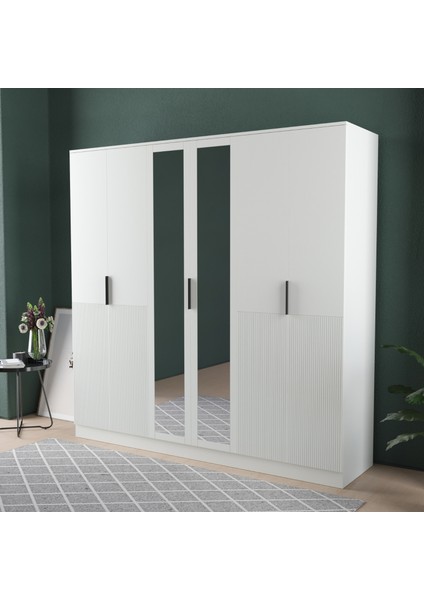 VENÜS 6 KAPAKLI EKO GARDIROP - MDF KAPAK indirimleri