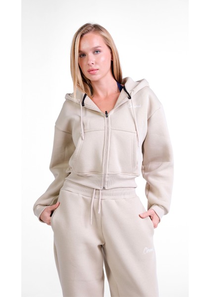 Liri Yumuşak Dokulu 3 Iplik Kadın Eşofman Takımı