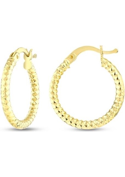 Altın Halka Küpe - 14K