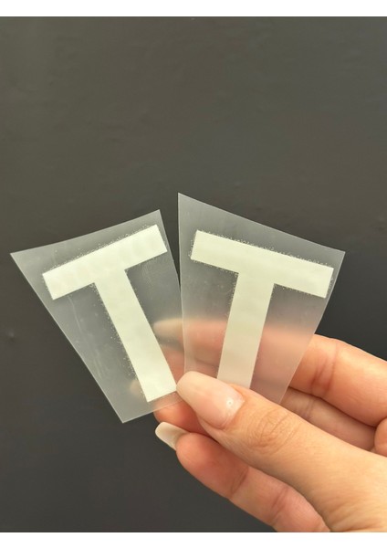 2 Li Ütü Ile Yapışan T Harfi Arma Transfer Baskı fiyatları