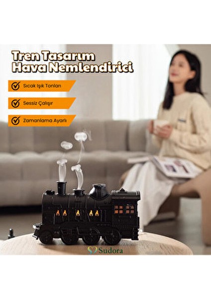 Tren Tasarımlı Hava Nemlendirici