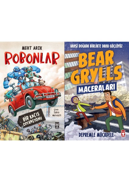 Robonlar (Mert Arık) ve Depremle Mücadele - Bear Grylls Maceraları