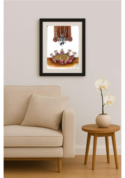 Ignjat Gatalo 43x30cm Orijinal Karikatür Tablo fiyatları