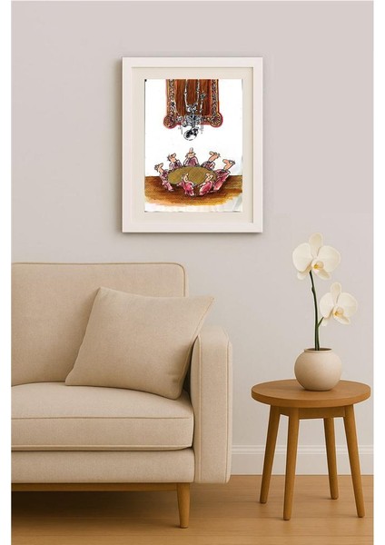 Ignjat Gatalo 43x30cm Orijinal Karikatür Tablo indirimleri