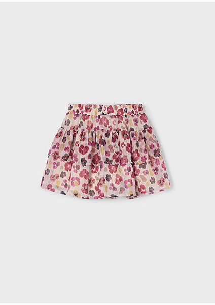 Kırmızı Kız Çocuk Katlı Etek 4902 fırsatları