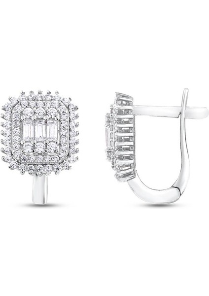 Altın Baget Küpe - 14K