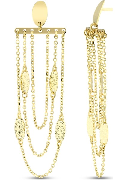 Tasarım Altın Küpe - 14K fiyatları