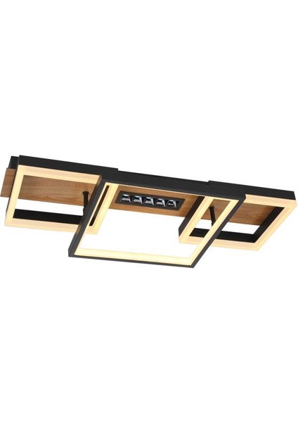 L002-3 Siyah Kahve LED Avize fiyatları