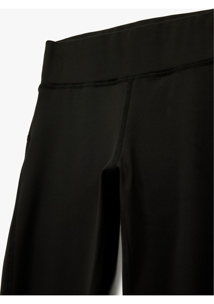 Yüksek Bel Slim Fit Dikiş Detaylı Spor Tayt modelleri