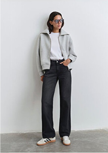 Jane Classic Denim Koyu Gri Smoke Jean Pantolon 1010917-90505 fiyatları