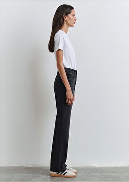 Jane Classic Denim Koyu Gri Smoke Jean Pantolon 1010917-90505