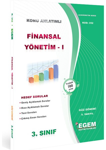 Aöf 3. Sınıf Finansal Yönetim I Güz Dönemi Konu Anlatımlı Soru Bankası