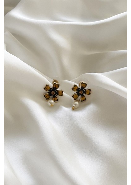 Inci Sallantılı Çiçek Küpe fiyatları