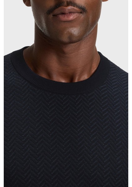 Yün ve Pamuk Karışımlı Regular Fit Bisiklet Yaka Sweat Erkek Sweat 50549985 404 fırsatları
