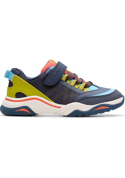 26183349 Clarks Feathertrack K Erkek Çocuk Spor Ayakkabı 25-30