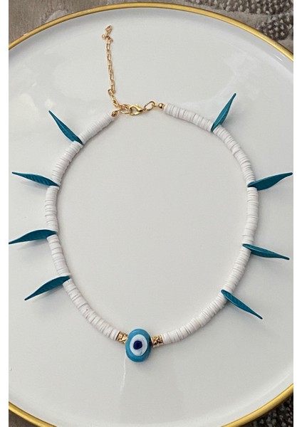 Nazar Boncuk Fimo Kolye modelleri