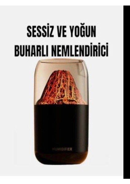 Humidifier 330 ml Hava Nemlendirici Buhar Makinesi Ultrasonik Aroma Difüzör Oda Nemlendirici Işıklı