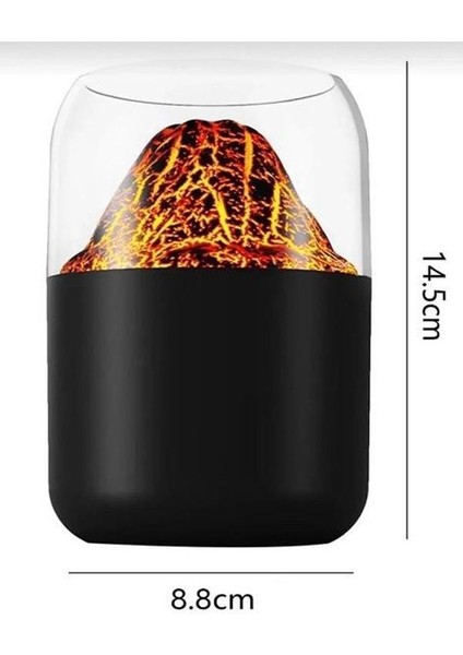 Humidifier 330 ml Hava Nemlendirici Buhar Makinesi Ultrasonik Aroma Difüzör Oda Nemlendirici Işıklı fırsatları