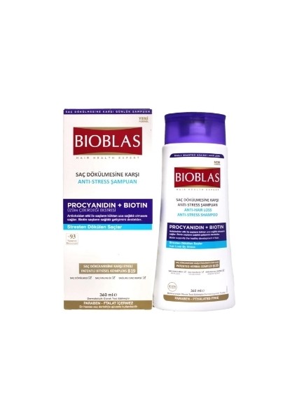 Şampuan 360ML Anti-Stress 2 Adet