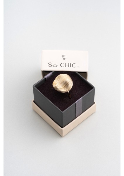 Liora Güneşi 18 Ayar Sarı Altın Kaplama Gümüş Yüzük indirimleri