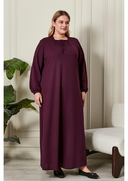 Kadın Büyük Beden Kare Yaka Elbise fırsatları