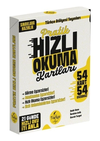 Pratik Hızlı Okuma Kartları 54 Kart