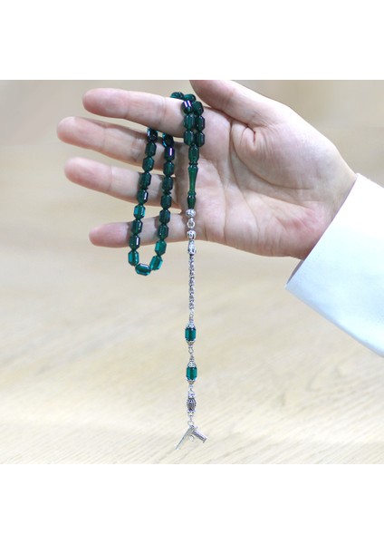 Kararmaz Metal Arnavut Püsküllü Uçlu Kapsül Kesim Şeffaf Turkuaz Ateş Kehribar Tesbih modelleri