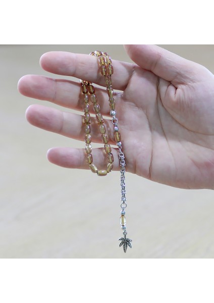 Kararmaz Metal Arnavut Zincir Püsküllü Kapsül Kesim Şeffaf Renk Mini Boy Ateş Kehribar Tesbih fırsatları