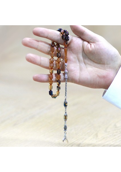 Kararmaz Metal Arnavut Püsküllü Uçlu Kapsül Kesim Mavi Beyaz Ateş Kehribar Tesbih modelleri