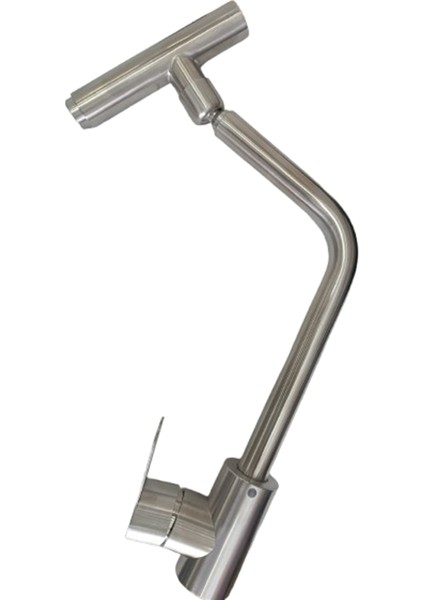 Inox Oynar Başlıklı Mafsallı Mutfak Bataryası – 360° Döner Musluk fiyatları