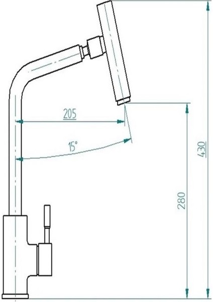 Inox Oynar Başlıklı Mafsallı Mutfak Bataryası – 360° Döner Musluk modelleri