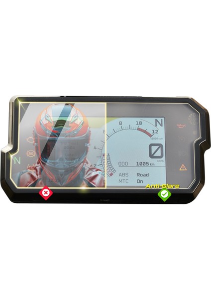 Ktm Duke 390 790 890 125 Adventure (2017-2022) Adventure R Duke 390 (2017-2021) Rc 5" Gösterge Paneli Ipg Anti-Glare Ekran Koruma