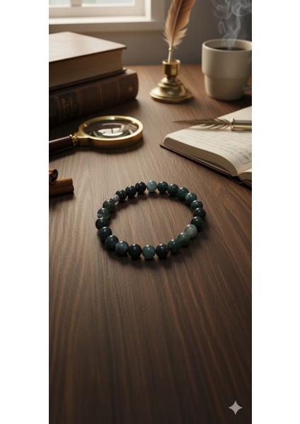 Yeşil Jasper Doğal Taş 8mm Bileklik - Şifa Enerjisi Yüksek Unisex Bileklik indirimleri