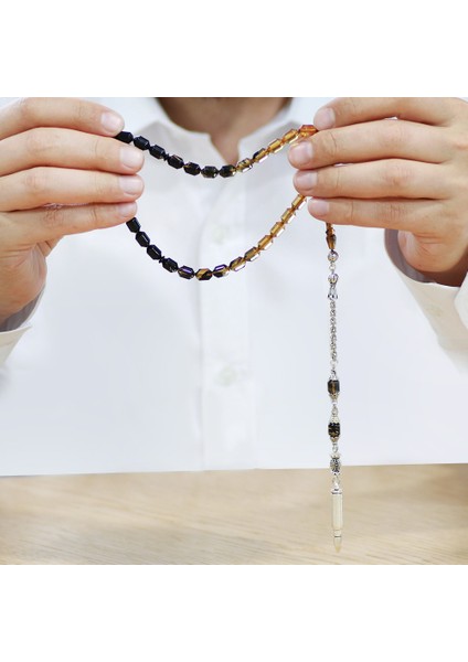 Kararmaz Metal Arnavut Püsküllü Uçlu Kapsül Kesim Süzme Siyah Beyaz Ateş Kehribar Tesbih fırsatları