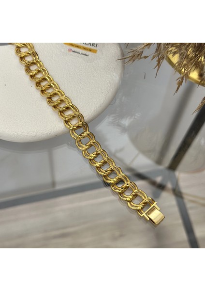 22 Ayar Altın Kaplama Kalem Işi Samanyolu Bileklik modelleri