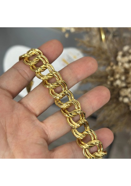 22 Ayar Altın Kaplama Kalem Işi Samanyolu Bileklik fırsatları