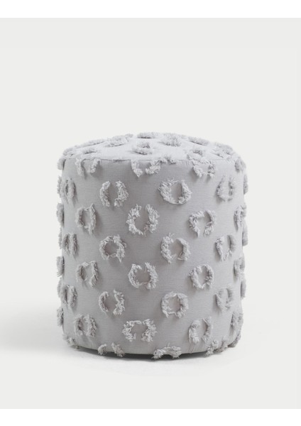 Astrid Dokuma Puf - Gri fiyatları