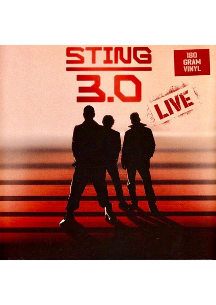 Sting 3.0 Live Plak
