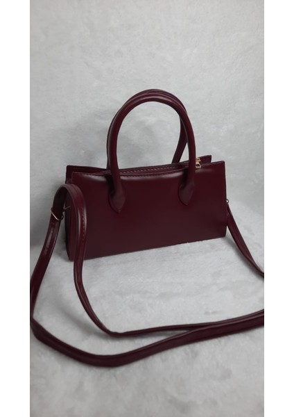 Günlük Küçük Şık Çapraz Askılı Kadın El ve Omuz Çantası