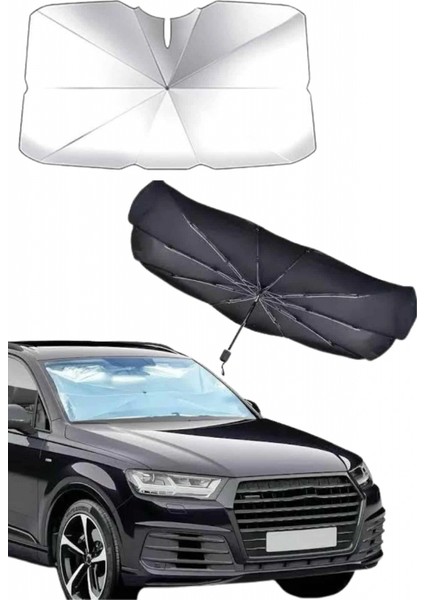 Taşınabilir Oto Cam Güneşliği Katlanabilir Tüm Araçlara Uyumlu Güneş Gölge Koruyucu fiyatları