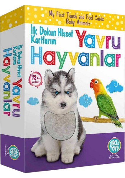 Dokun Hisset Yavru Hayvanlar 18 Kart,36 Görsel